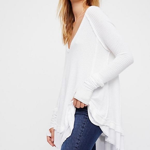 NEW FREE PEOPLE LAGUNA THERMAL TOP NWT - Picture 5 of 8